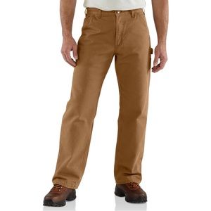 Carhartt Flannel Lined Khaki Pants 32x32